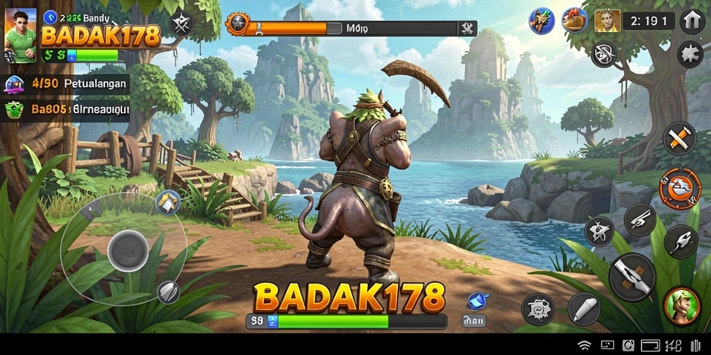 Tampilan gameplay BADAK178 yang memukau dan mengasyikkan.