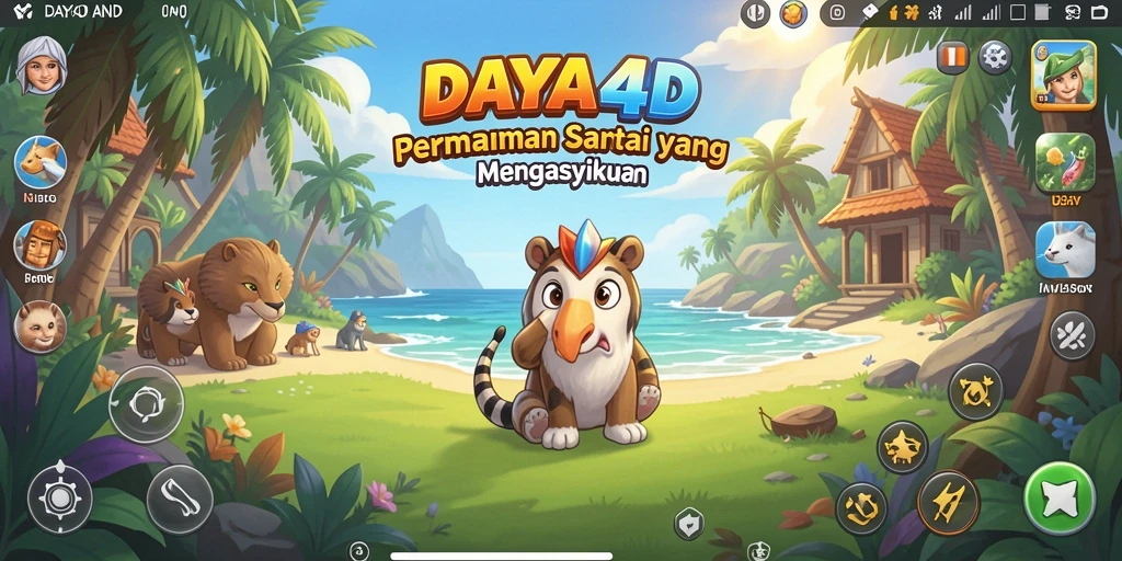 Tampilan menarik dari gameplay DAYA4D yang mengasyikkan.