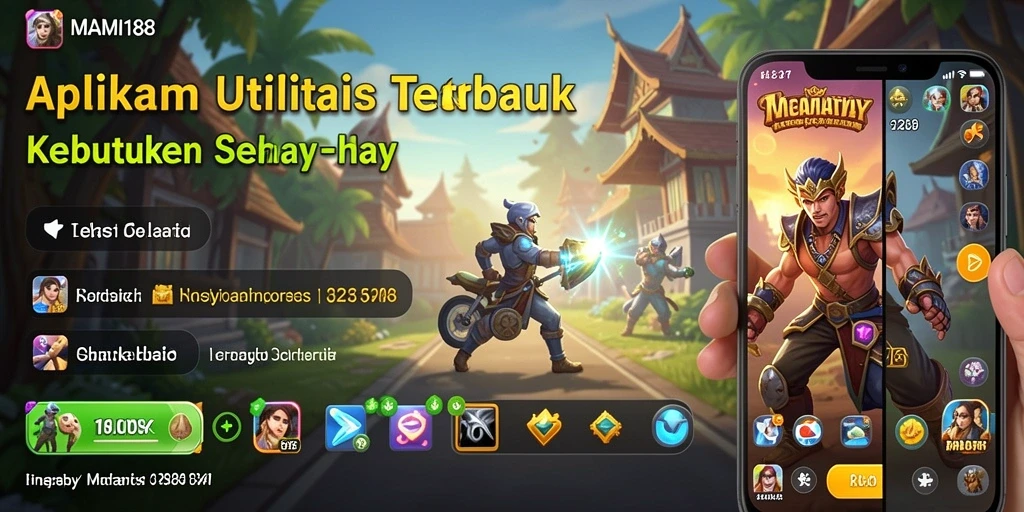 Screenshot MAMI188 menampilkan antarmuka aplikasi utility yang menarik dan fungsional.
