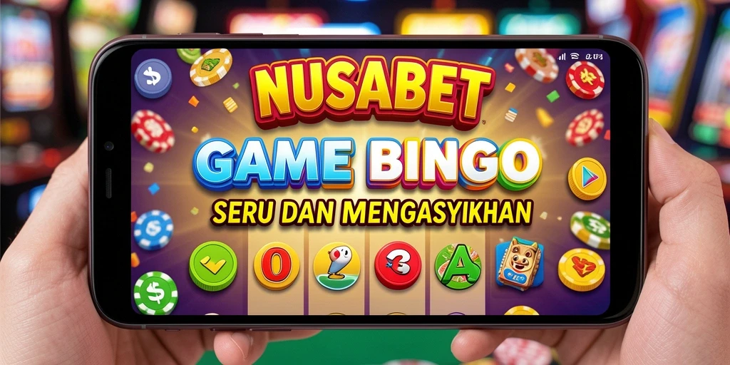 Tampilan gameplay seru di NUSABET dengan suasana Bingo yang mendebarkan.