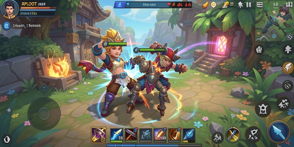 Gambaran gameplay menakjubkan RPLOOT yang menantang strategi.