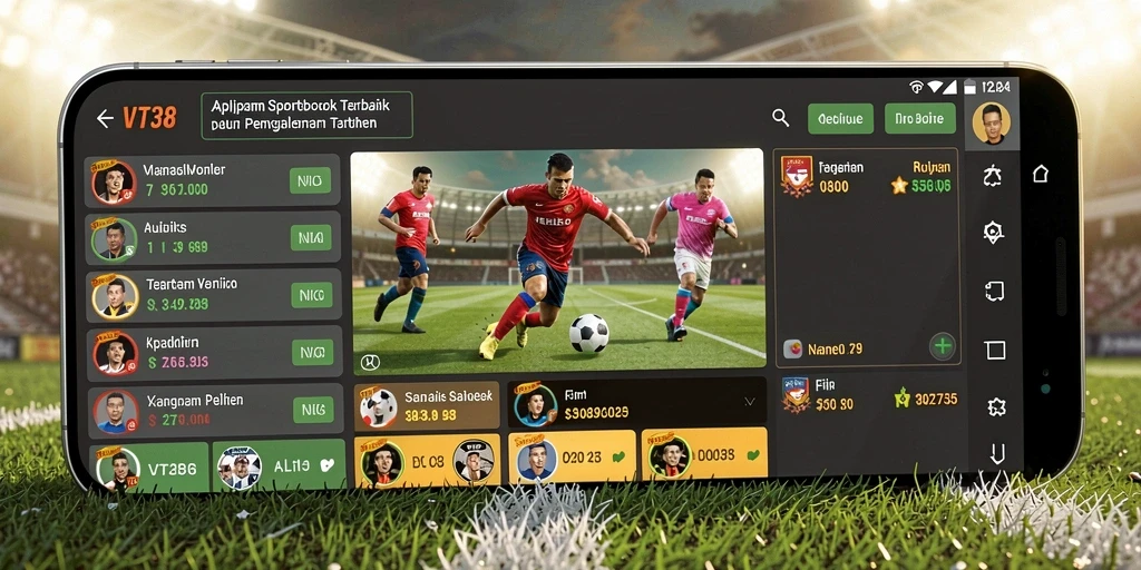 Tampilan gameplay VT38 yang menarik dan interaktif saat bertaruh.